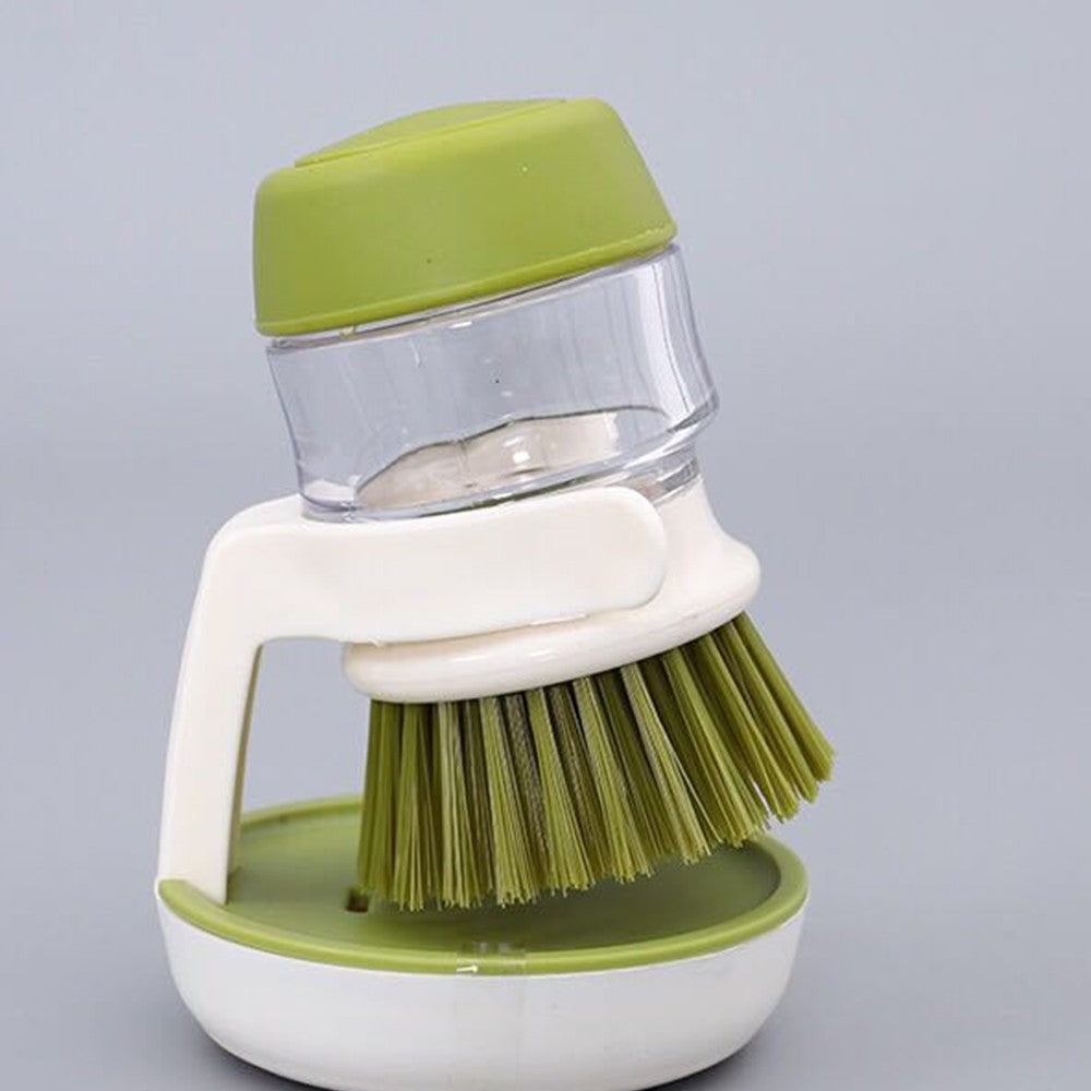 Soap-Dispensing Dish Brush - The Home Aisle