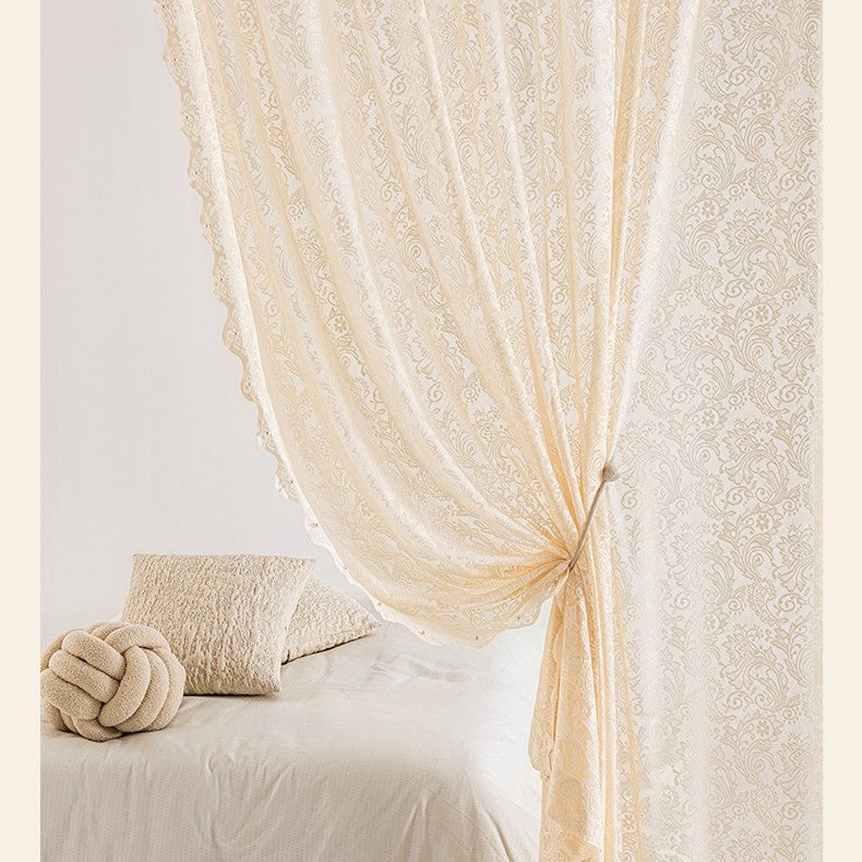 Vintage Lace Sheer Curtain - The Home Aisle