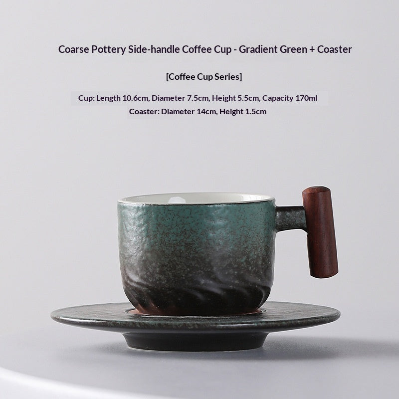 Wood Handle Coffee Cup - The Home Aisle
