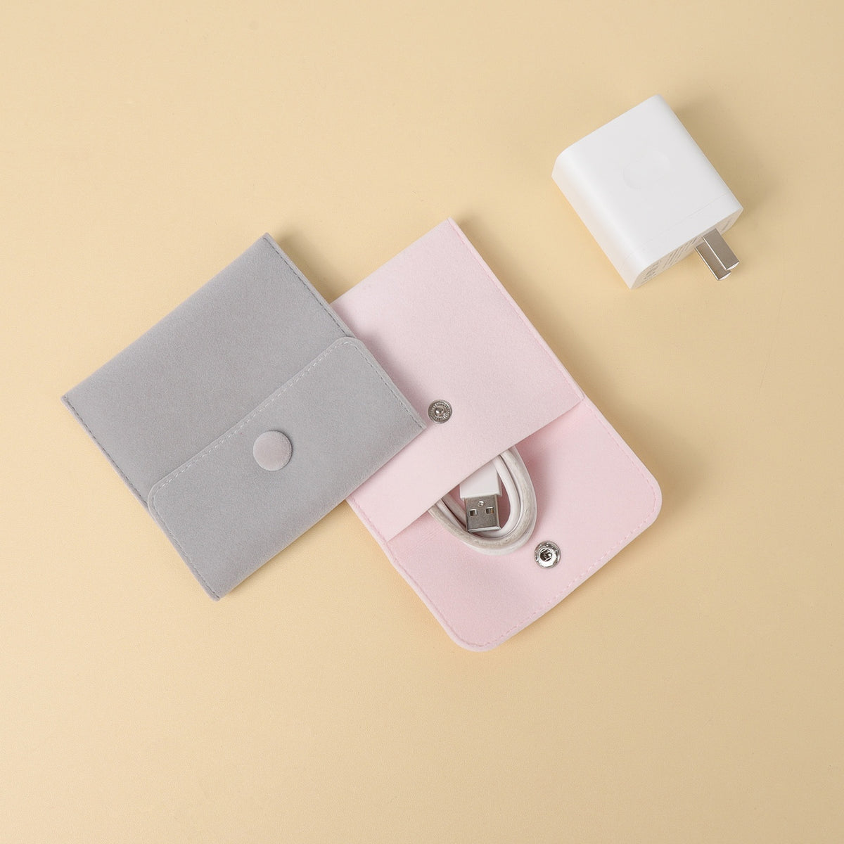 Velvet Cable Organizer - The Home Aisle