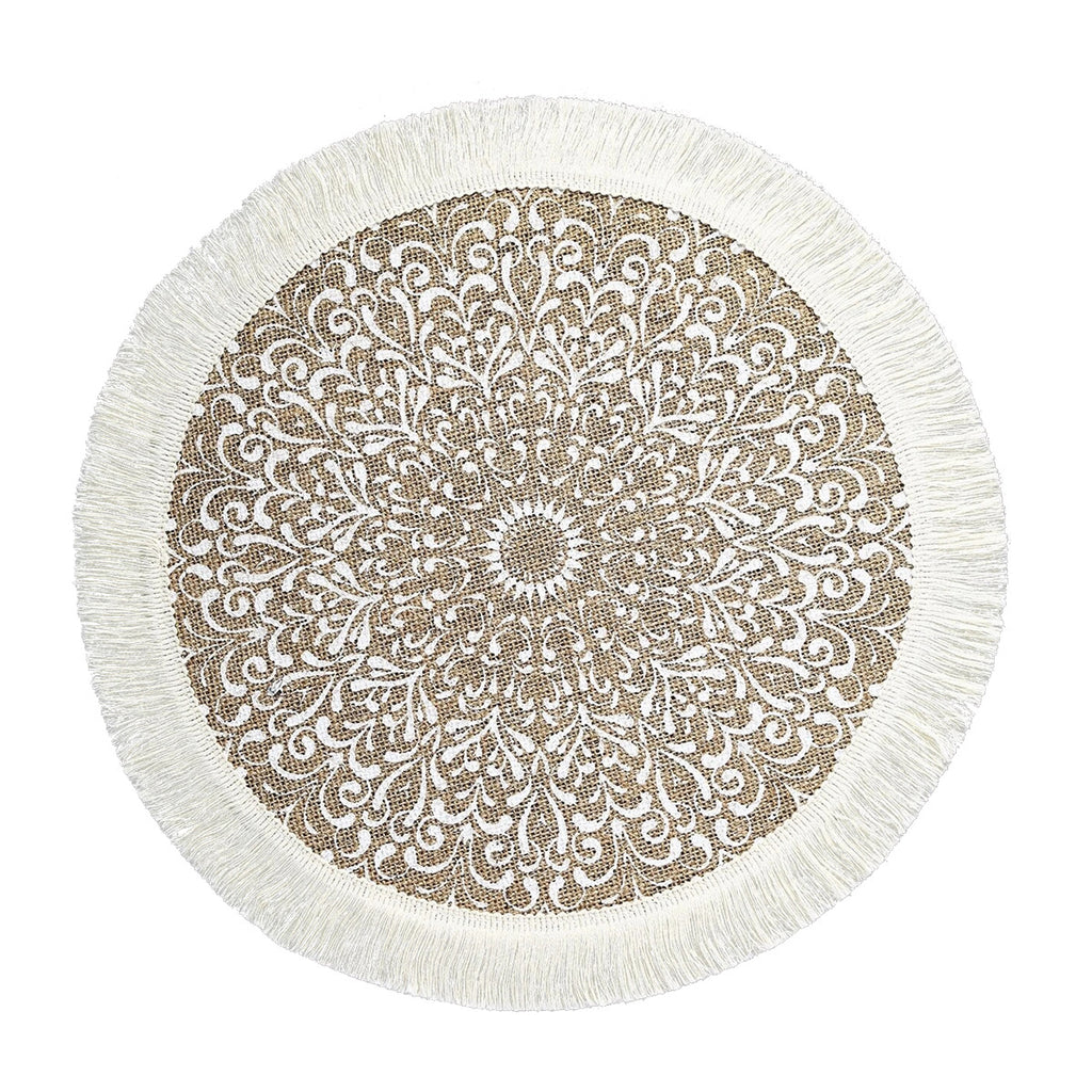 Jute Tassel Placemat - The Home Aisle
