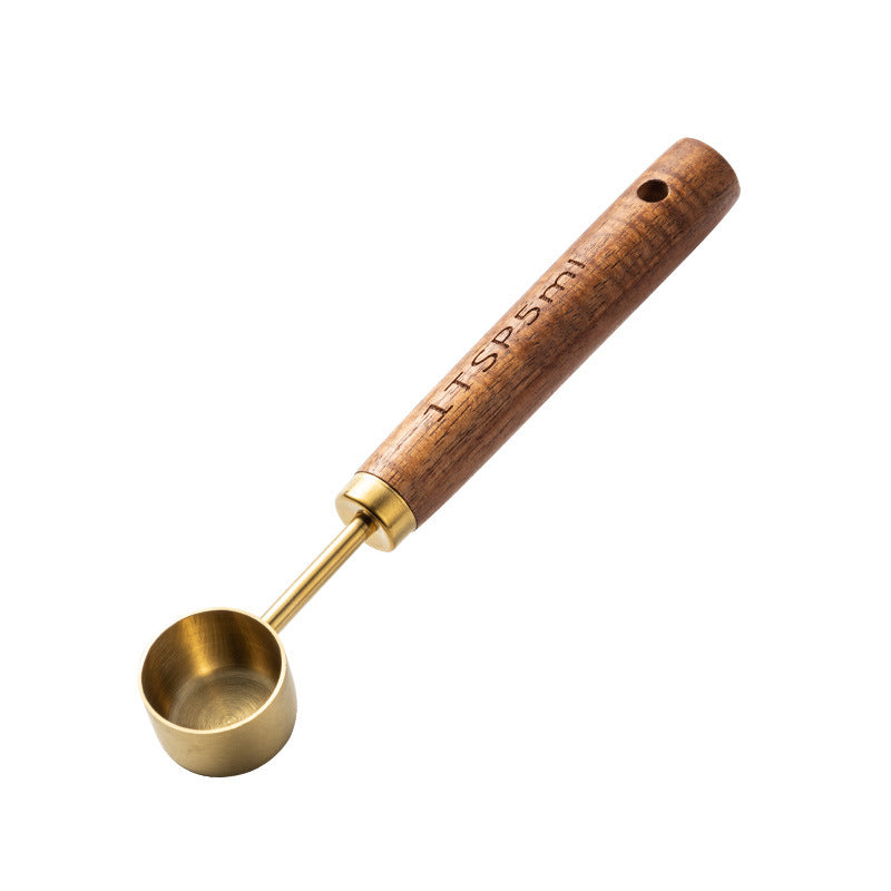 Brass & Wood Measuring Set - The Home Aisle
