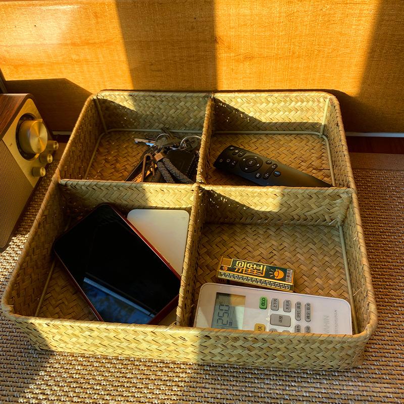 Seagrass Divided Tray - The Home Aisle