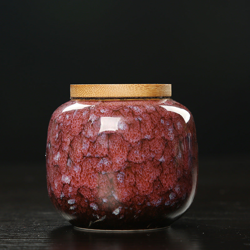 Glazed Ceramic Canister - The Home Aisle