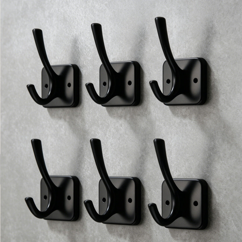 Minimalist Coat Hooks, Set of 6 - The Home Aisle