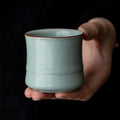 Celadon Crackle Teacup - The Home Aisle