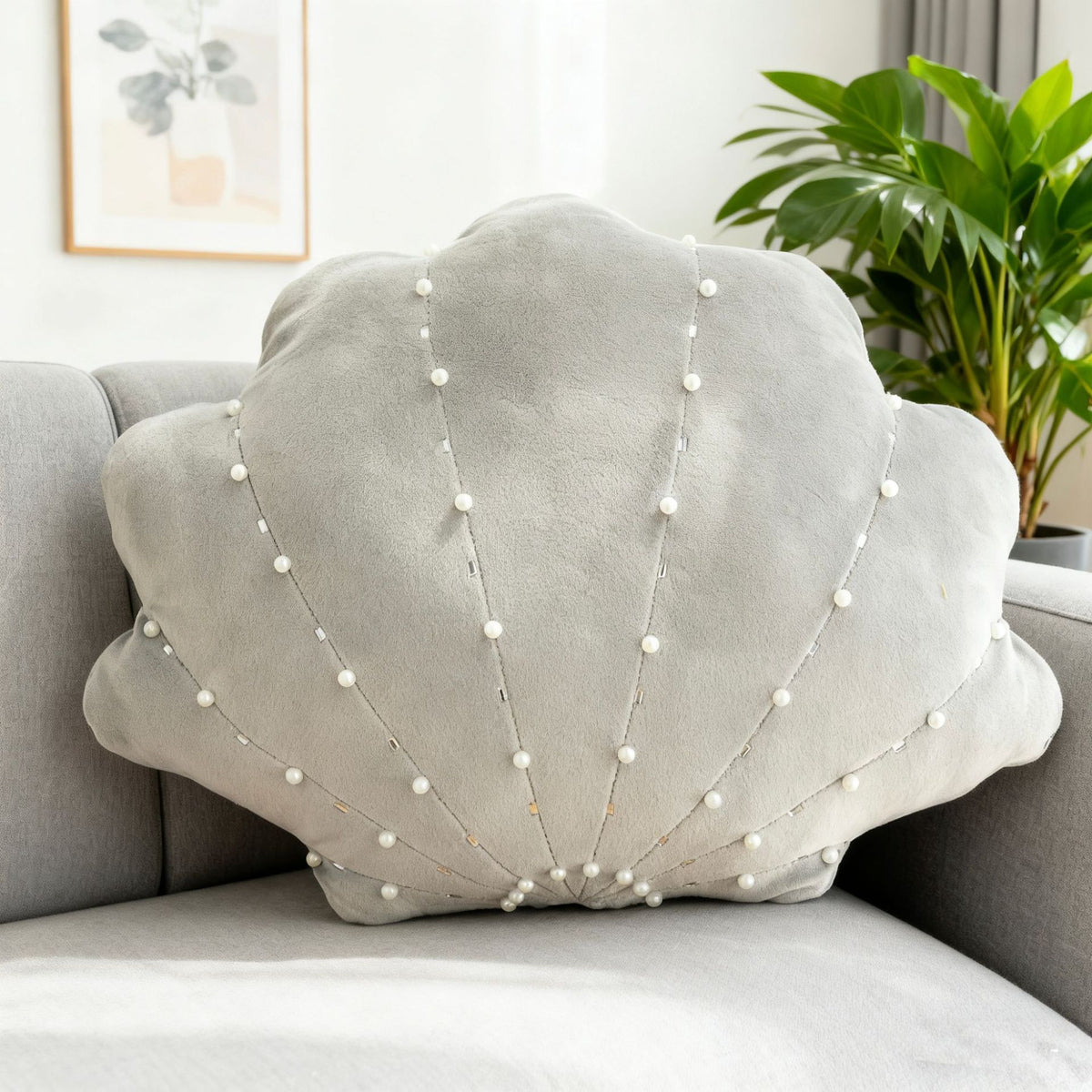 Shell Cushion - The Home Aisle