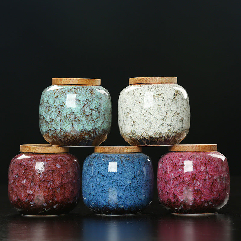 Glazed Ceramic Canister - The Home Aisle