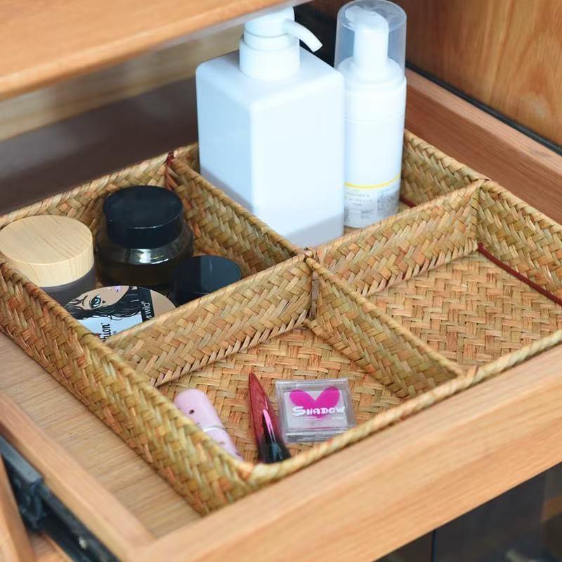Seagrass Divided Tray - The Home Aisle