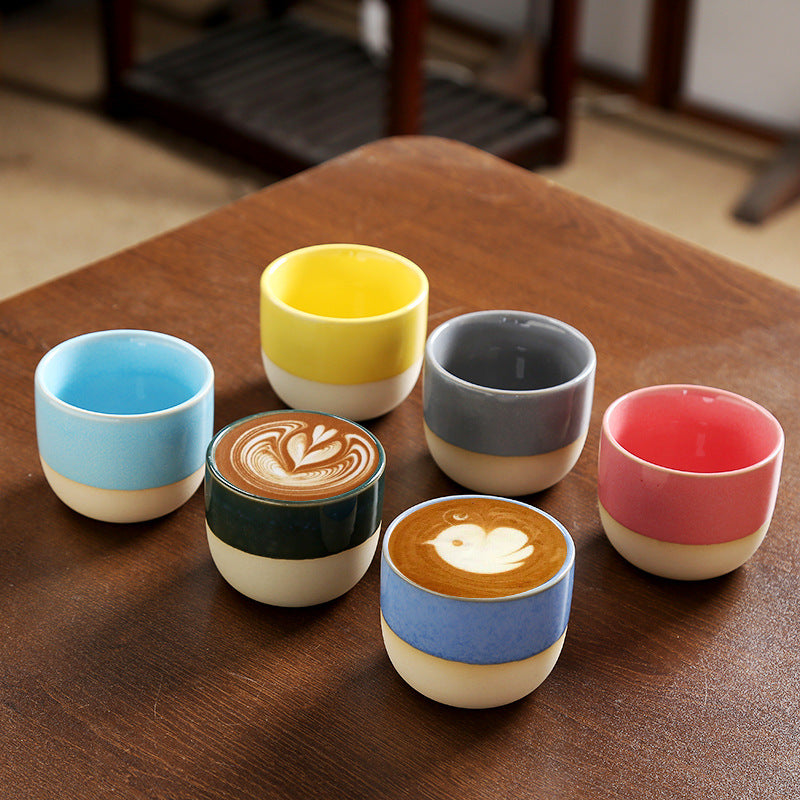 Two-Tone Ceramic Candle Cup - The Home Aisle