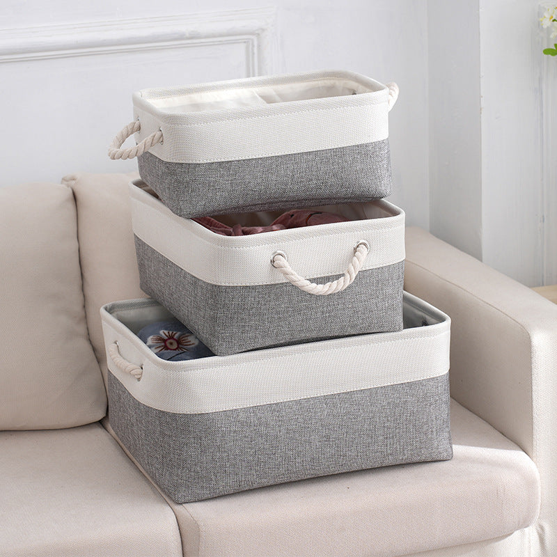 Corduroy Storage Basket - The Home Aisle