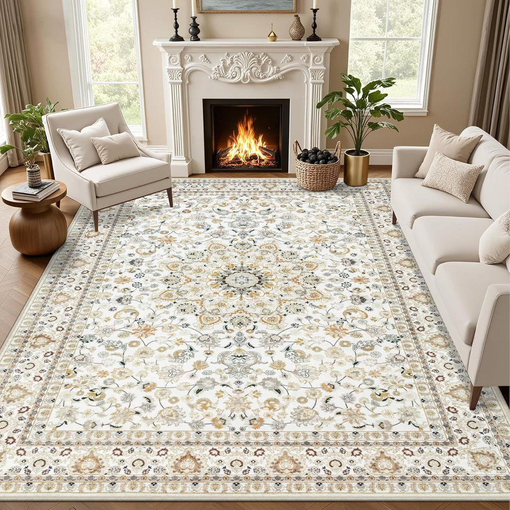 Washable Vintage Rug - The Home Aisle