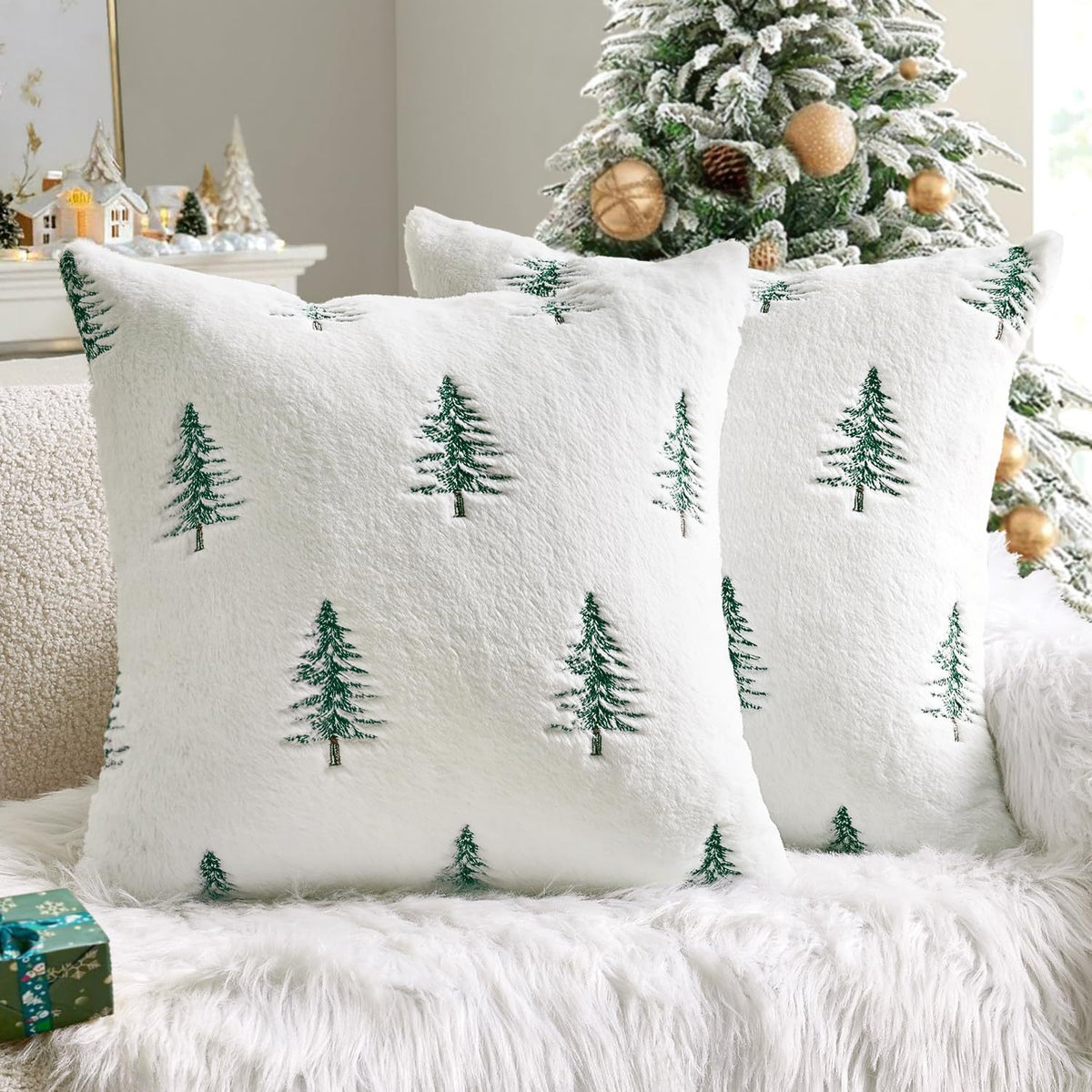 Christmas Cushion Covers (Set of 2) - The Home Aisle
