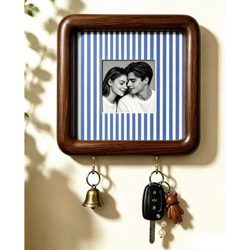 Walnut Key Rack & Frame - The Home Aisle