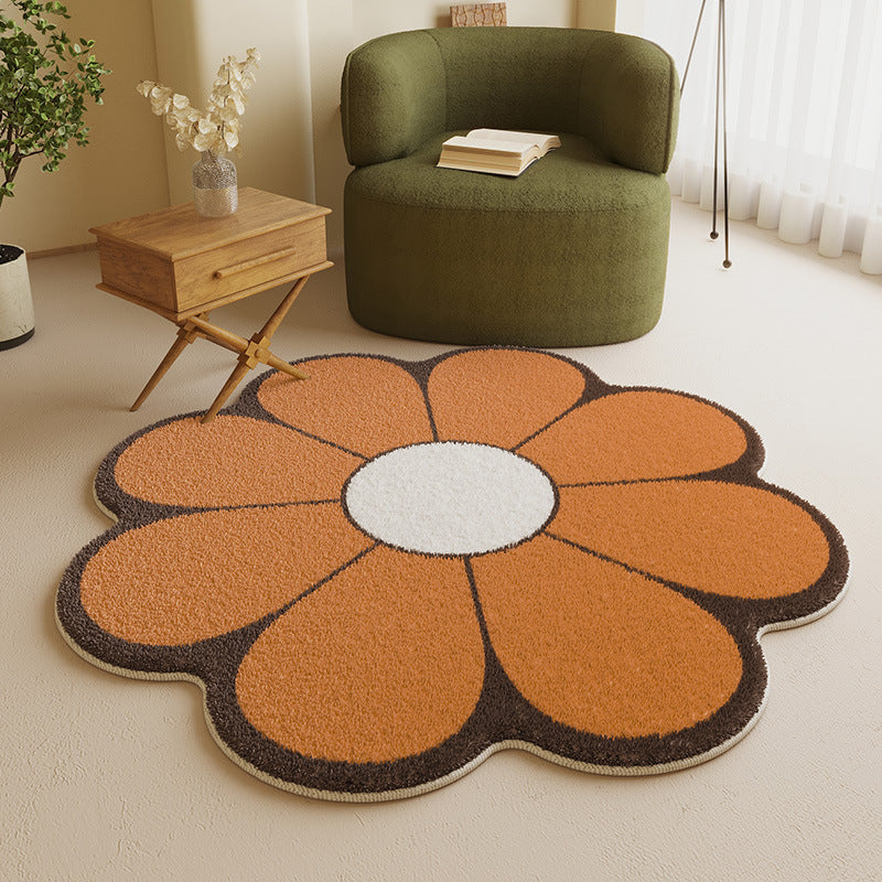 Flower Shaped Rug - The Home Aisle