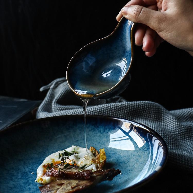 Reactive Glaze Seasoning Dish - The Home Aisle