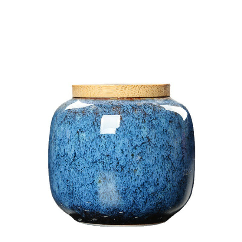 Glazed Ceramic Canister - The Home Aisle
