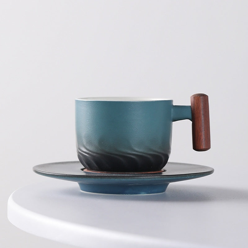 Wood Handle Coffee Cup - The Home Aisle