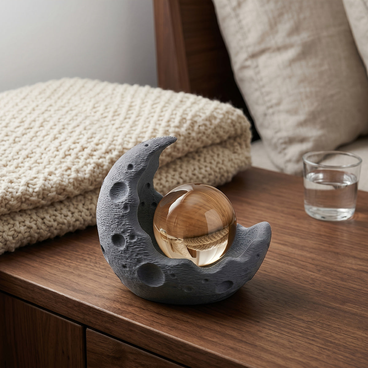 Crescent Moon Candle Holder - The Home Aisle