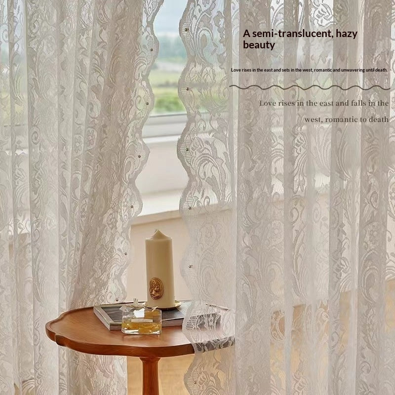 Vintage Lace Sheer Curtain - The Home Aisle