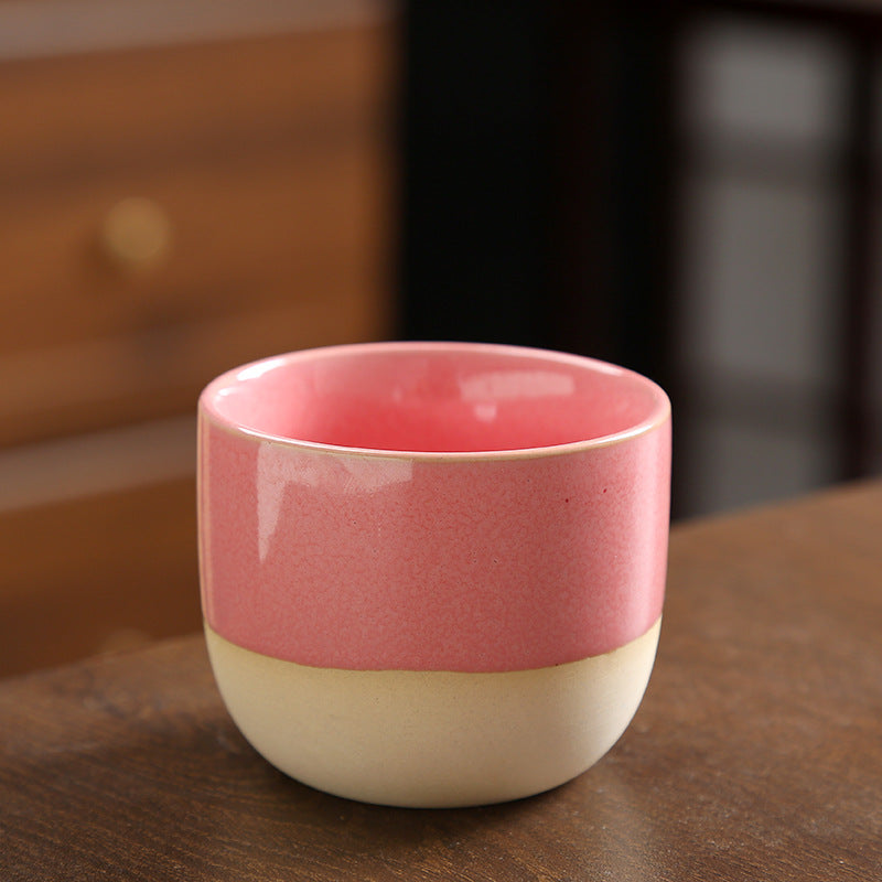 Two-Tone Ceramic Candle Cup - The Home Aisle