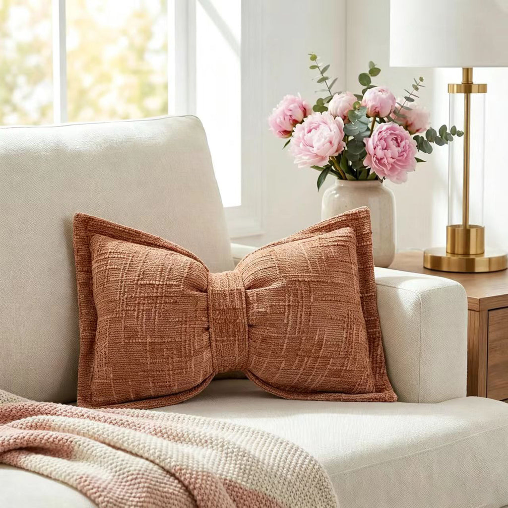 Bow-Knot Cushion Cover - The Home Aisle