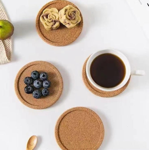 Concave Cork Coasters - The Home Aisle