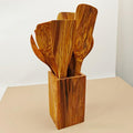Olive Wood Serving Set - The Home Aisle