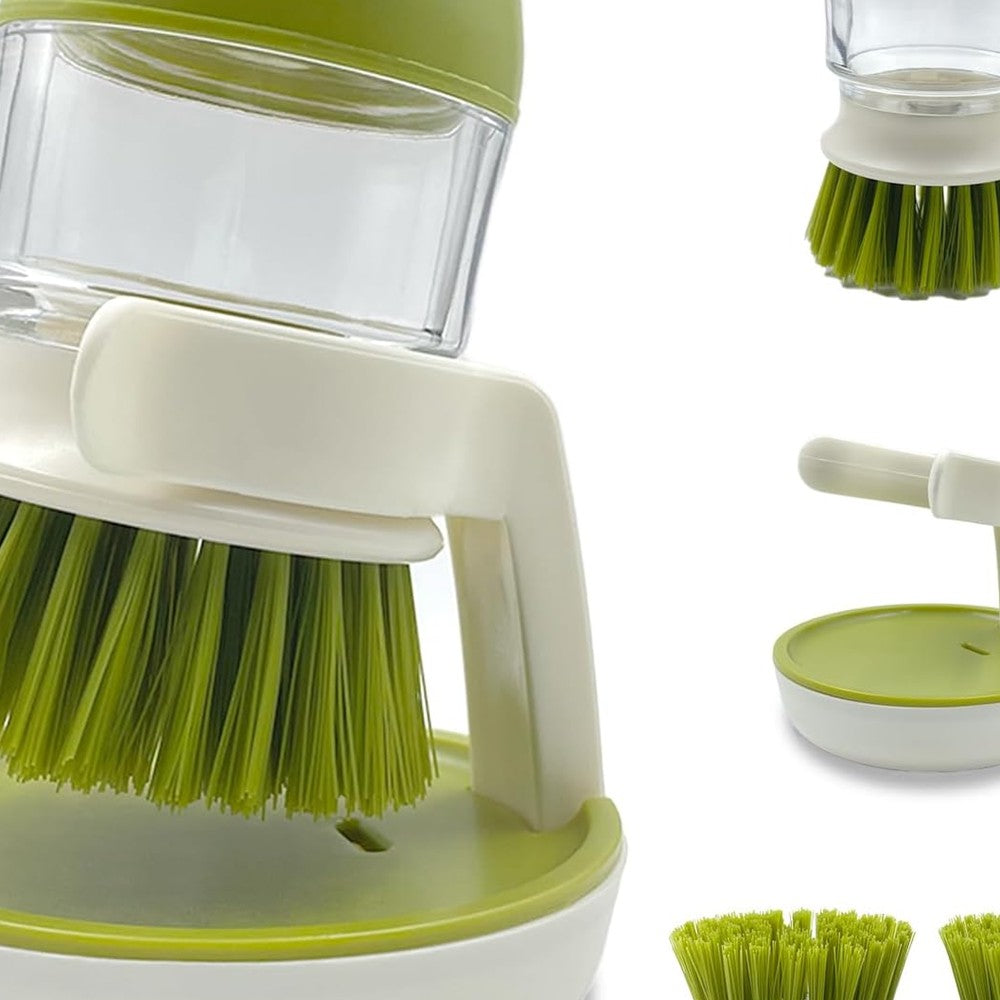 Soap-Dispensing Dish Brush - The Home Aisle