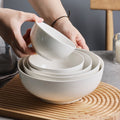 Pure White Rice Bowls - The Home Aisle