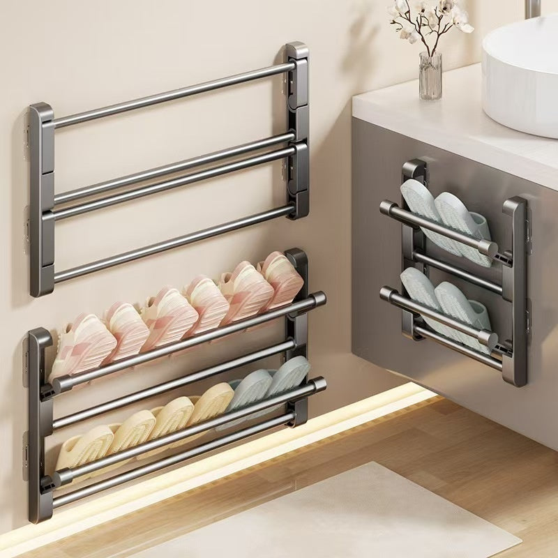 No-Drill Shoe Rack - The Home Aisle