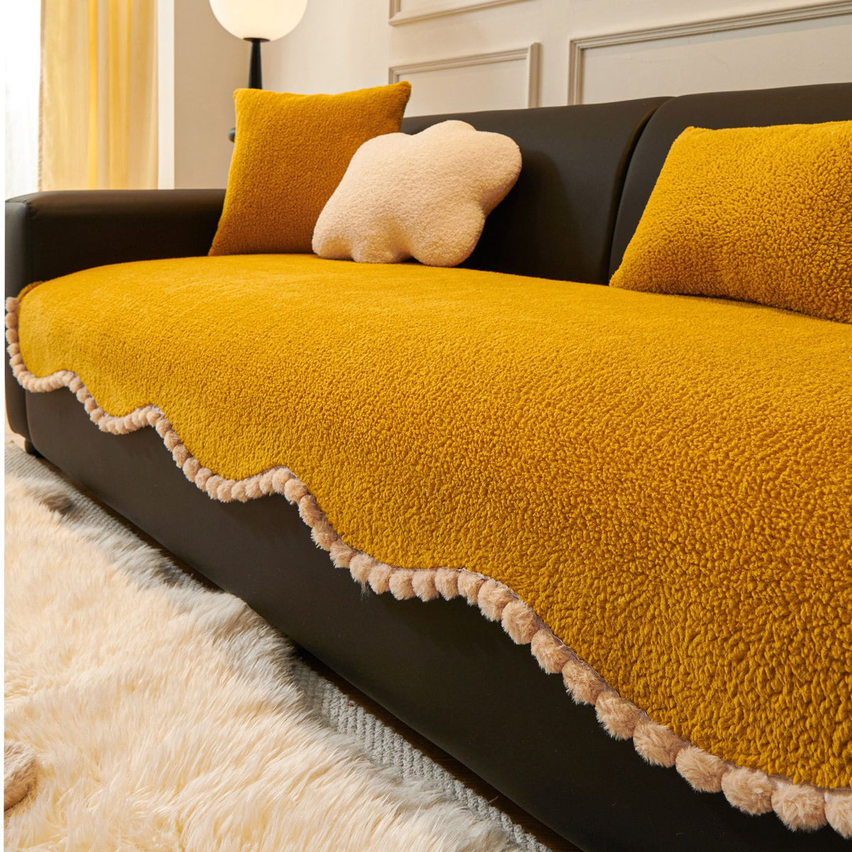 Fleece Sofa Cover - The Home Aisle