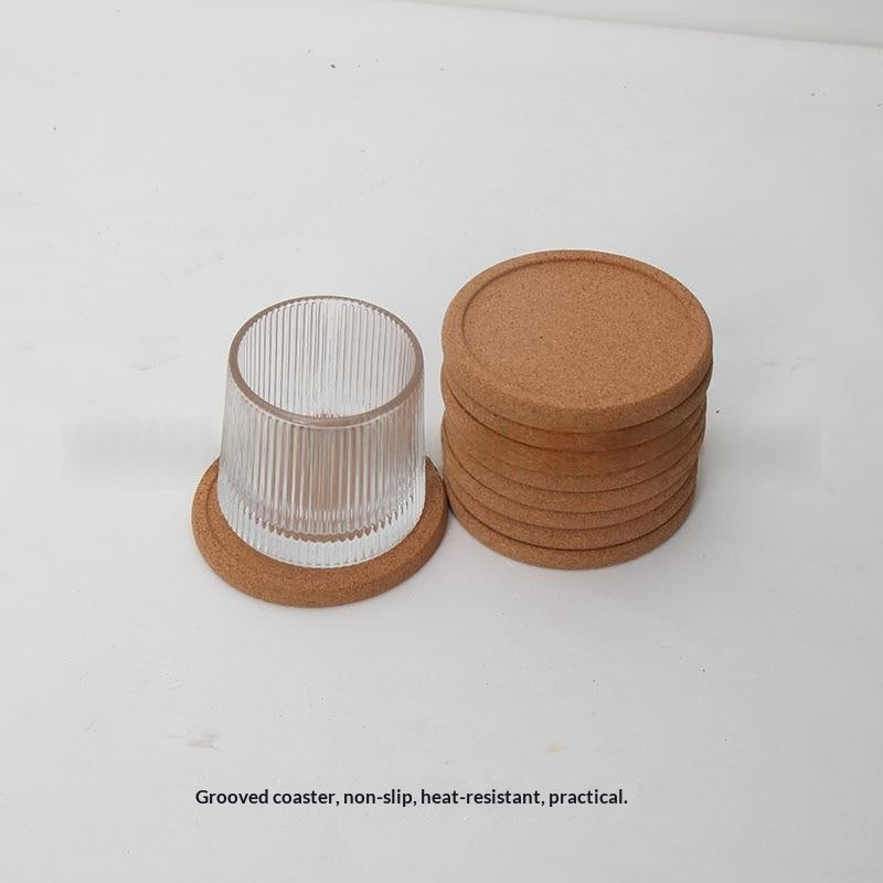 Concave Cork Coasters - The Home Aisle