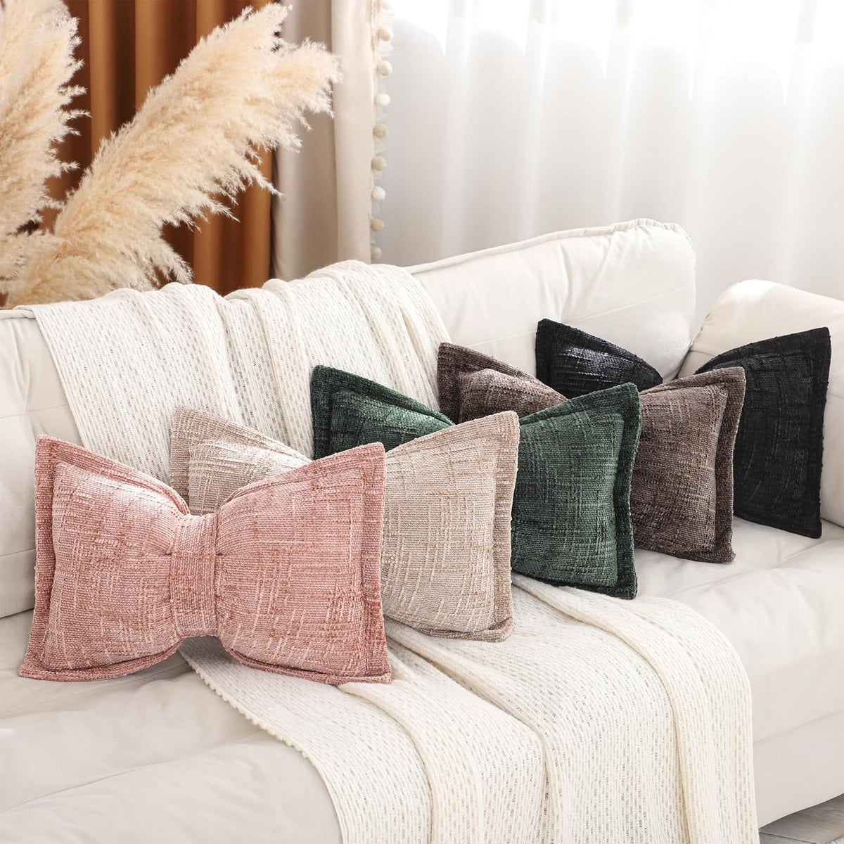 Bow-Knot Cushion Cover - The Home Aisle