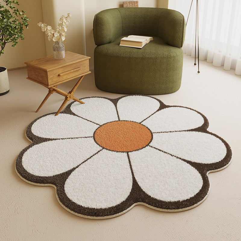 Flower Shaped Rug - The Home Aisle