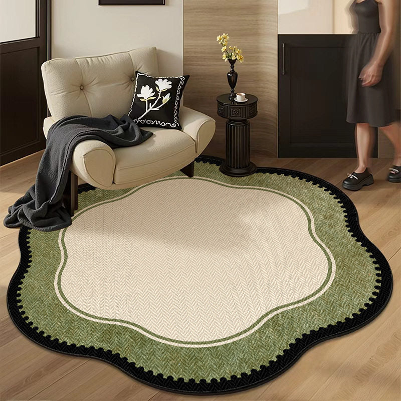Curved Edge Rug - The Home Aisle