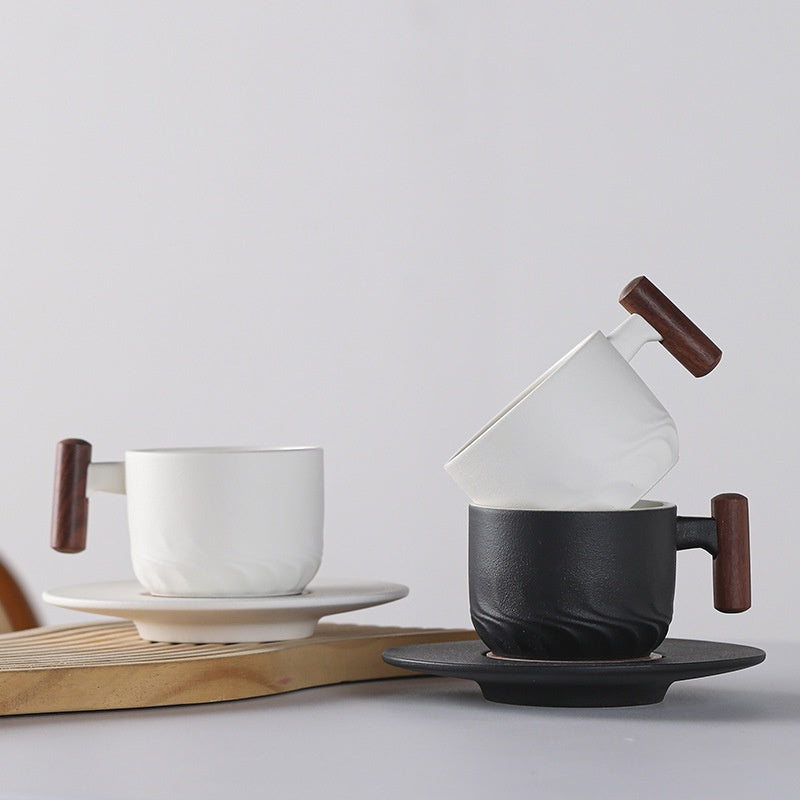 Wood Handle Coffee Cup - The Home Aisle