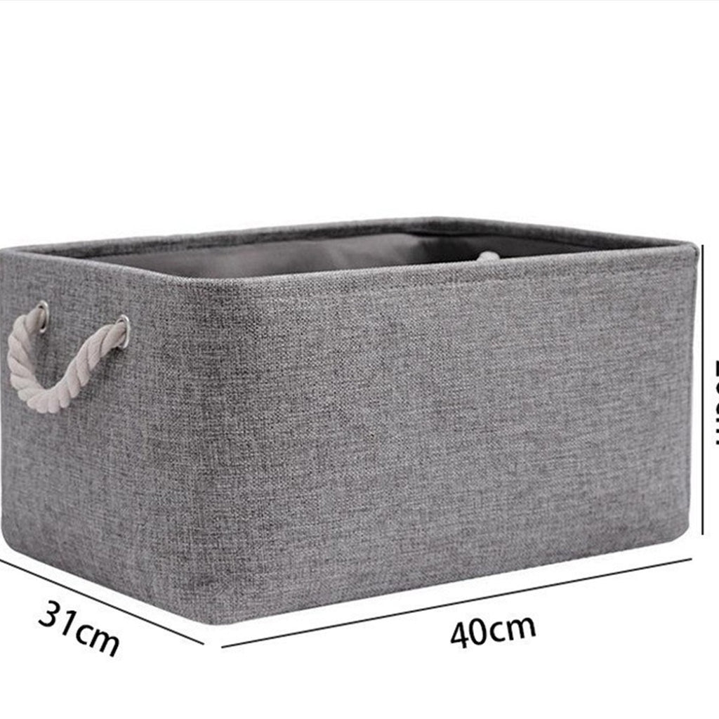 Rope Handle Storage Bin - The Home Aisle