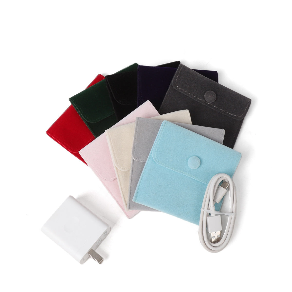 Velvet Cable Organizer - The Home Aisle