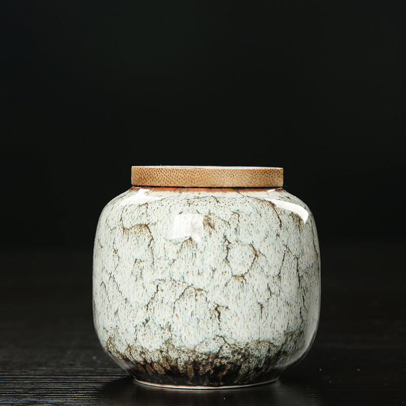 Glazed Ceramic Canister - The Home Aisle
