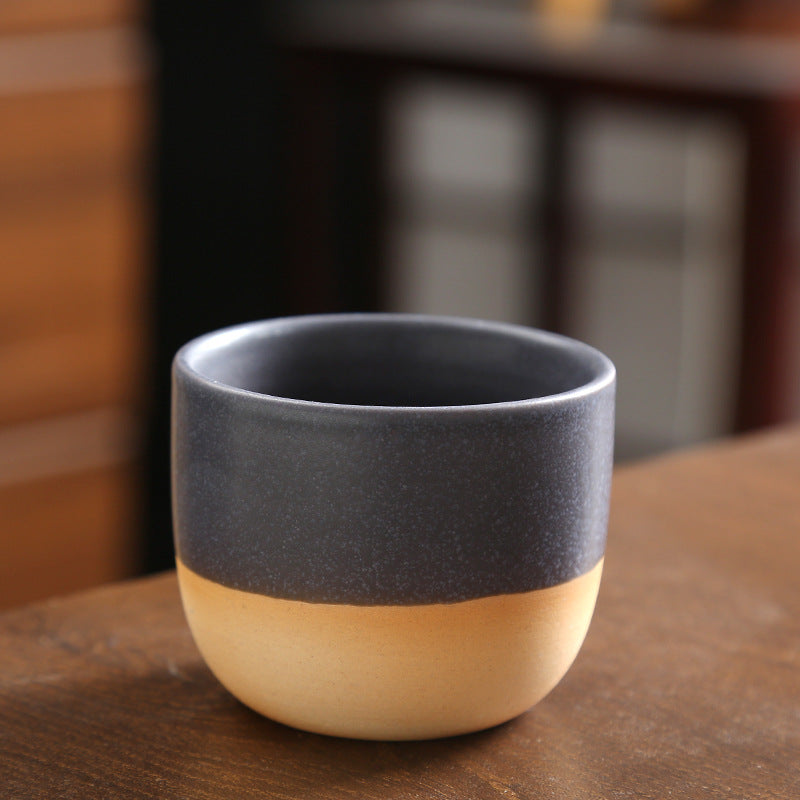 Two-Tone Ceramic Candle Cup - The Home Aisle