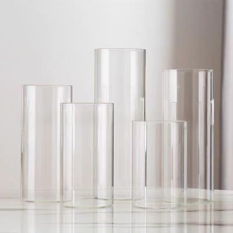 Glass Hurricane Candle Holder - The Home Aisle