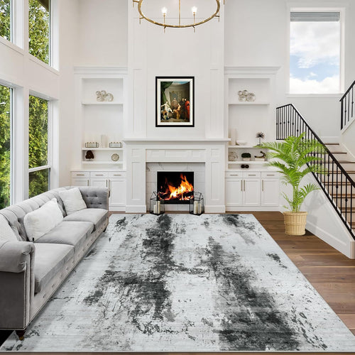 Abstract Bedside Rug - The Home Aisle