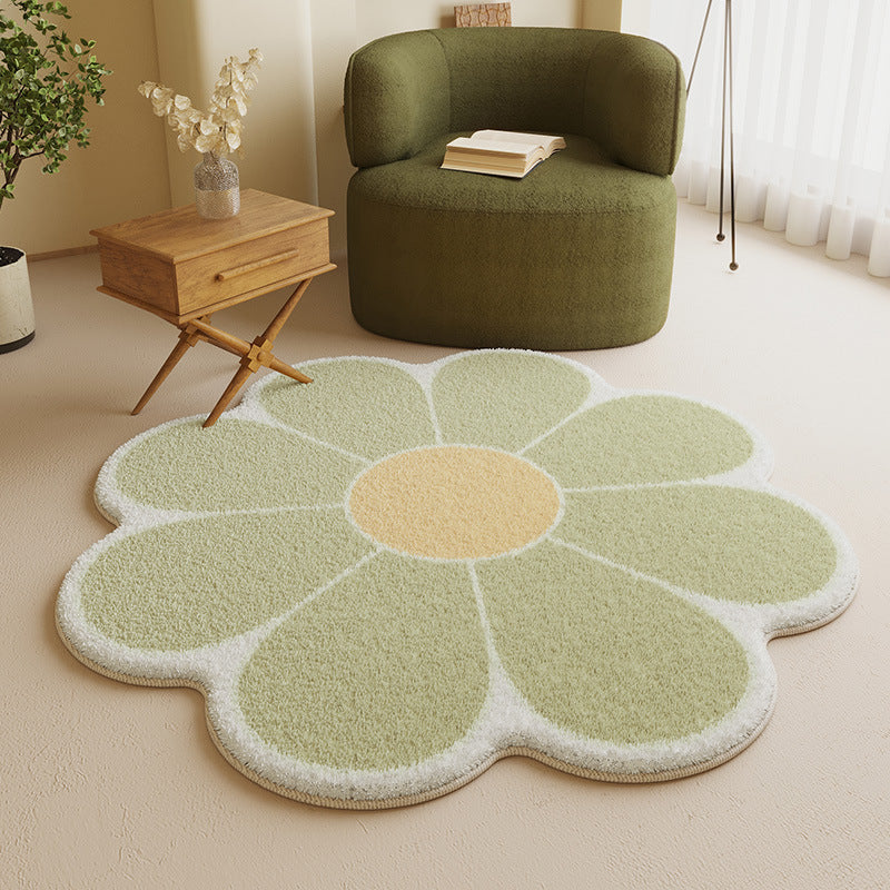 Flower Shaped Rug - The Home Aisle