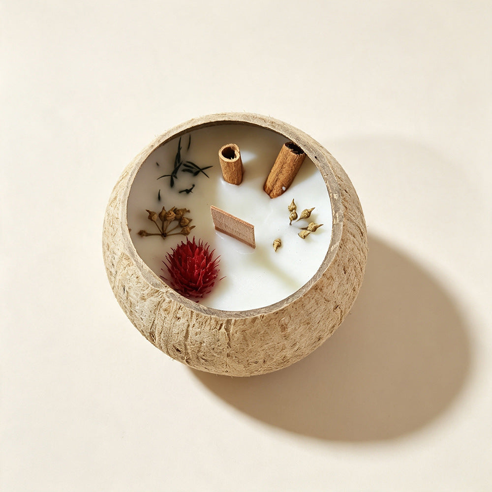 Coconut Shell Candle - The Home Aisle