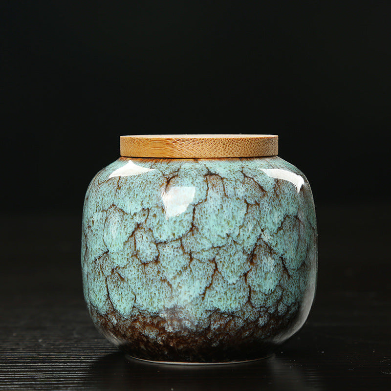 Glazed Ceramic Canister - The Home Aisle