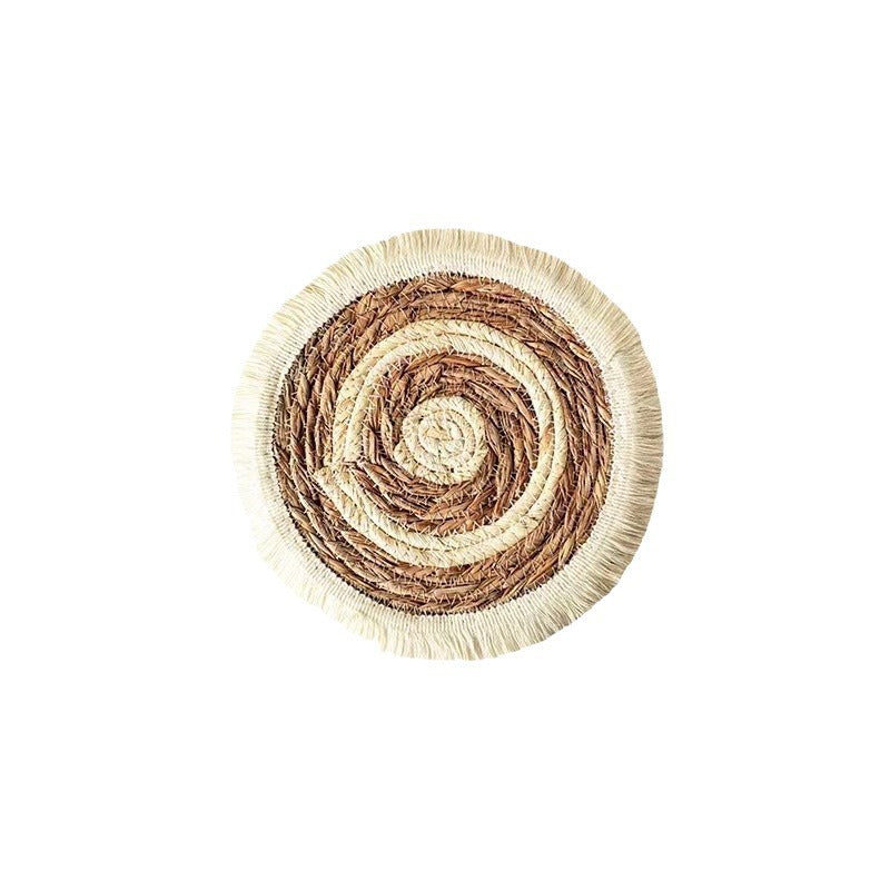 Straw Round Placemat - The Home Aisle