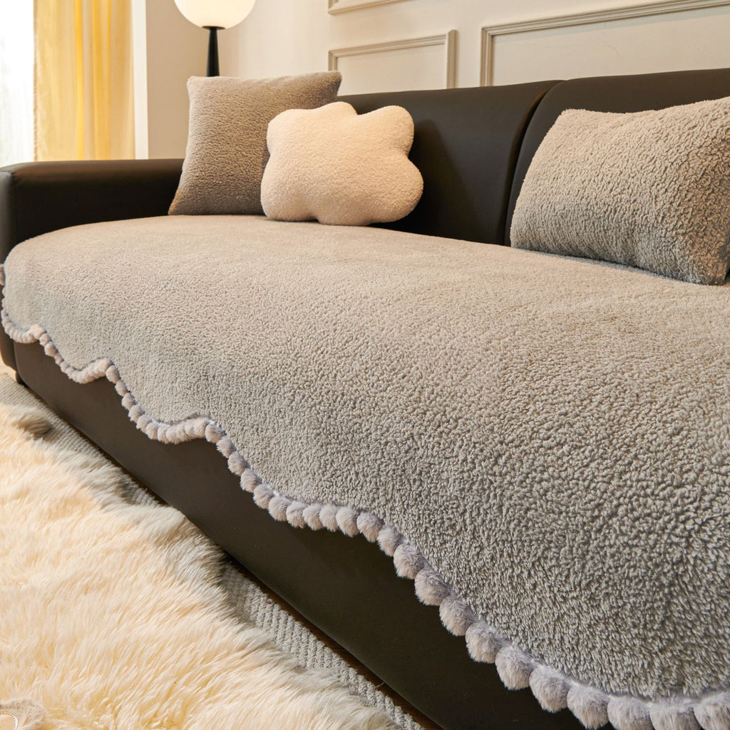 Fleece Sofa Cover - The Home Aisle
