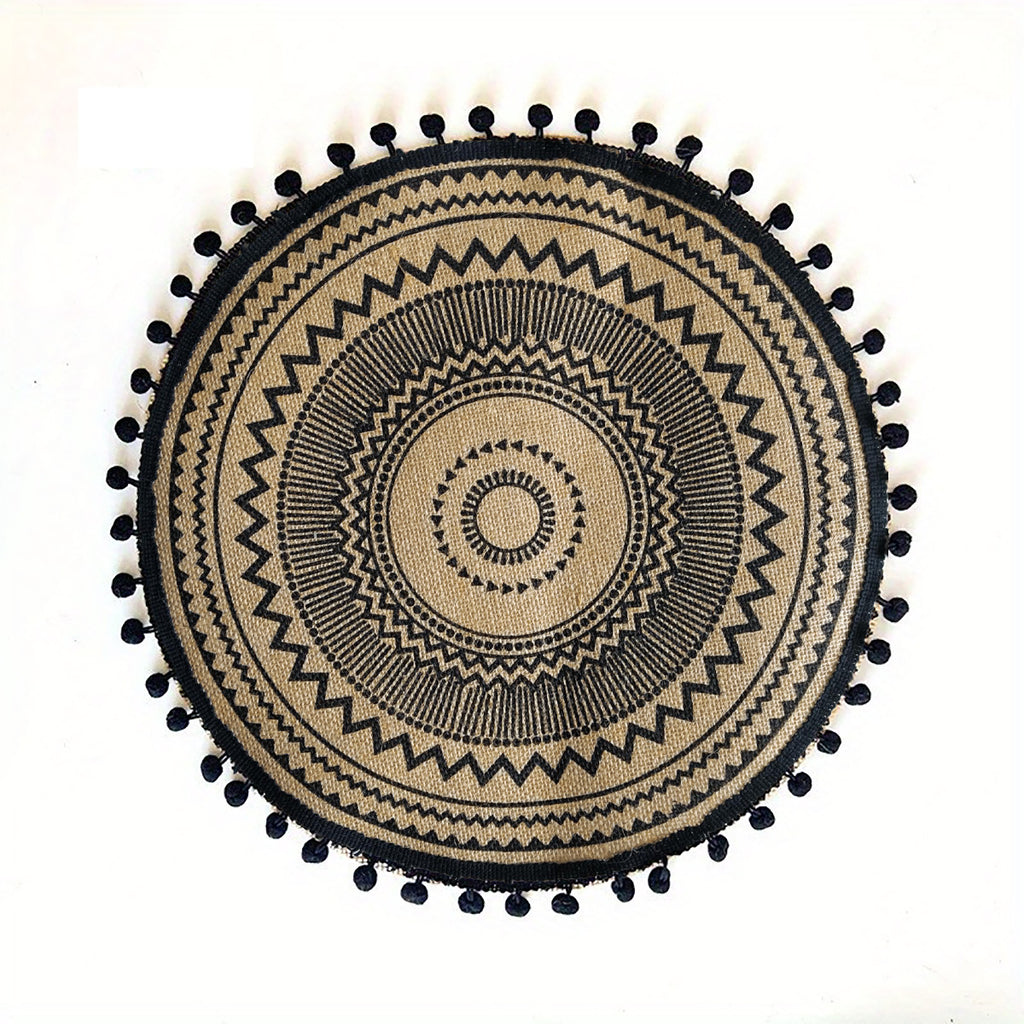 Jute Tassel Placemat - The Home Aisle