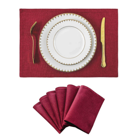 Linen Placemat Set - The Home Aisle